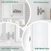 SEVOBAL Bathroom Storage Cabinet 30 Inch Wall Mounted Mirror with Adjustable Shelves for Organized Bathroom Living Space, White, 30"*7.3"*28.7" - 4 of 4