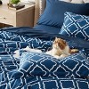 Bedsure Queen Comforter Set - Quatrefoil Comforters , Lightweight Bedding Sets for All Season, Bed in a Bag with Comforters, Sheets, Pillowcases & Sha - 2 of 4