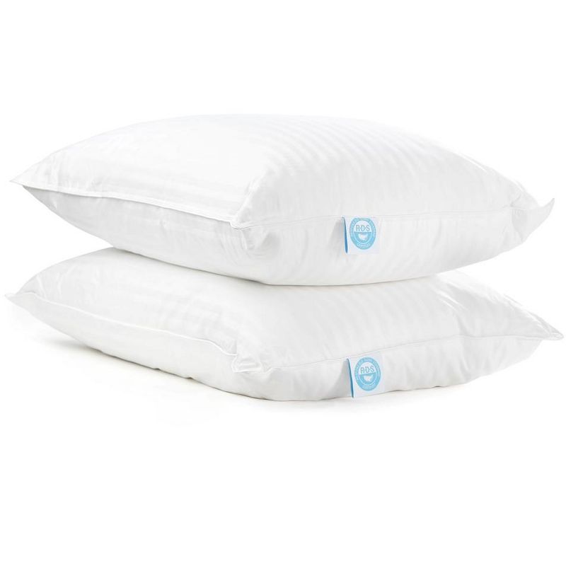 East Coast Bedding Balanced Dream 50/50 Goose Feather Down Pillow Set of 2, 2 of 3