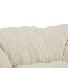 PAGED Modern Bean Bag Chair Comfy Sofa Chair with Foam Filling, 48" Accent Reading Chair for Adults, Teens, Kids - 4 of 4