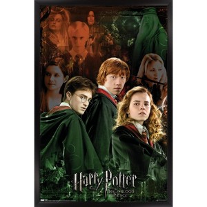 Trends International Harry Potter and the Half-Blood Prince - Trio Collage Framed Wall Poster Prints - 1 of 4