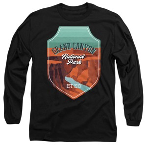 Men’s National Park Foundation  Grand Canyon National Park Sticker Long Sleeve T-Shirt - 1 of 4