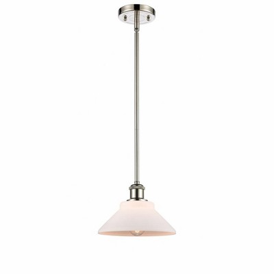Orwell - 1 Light Stem Hung Mini Pendant In Industrial Style-8 Inches Tall and 8.38 Inches Wide