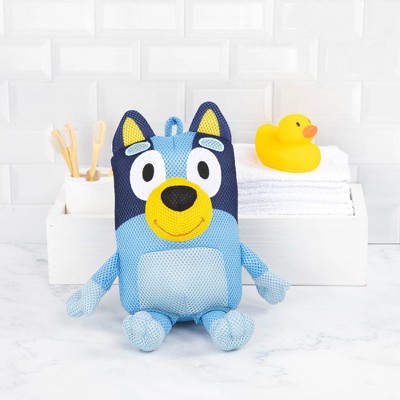 Bluey Kids' Cotton and Polyester Bath Buddy and Towel Set