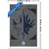 Trends International NHL Winnipeg Jets - Logo 25 Framed Wall Poster Prints - 3 of 4