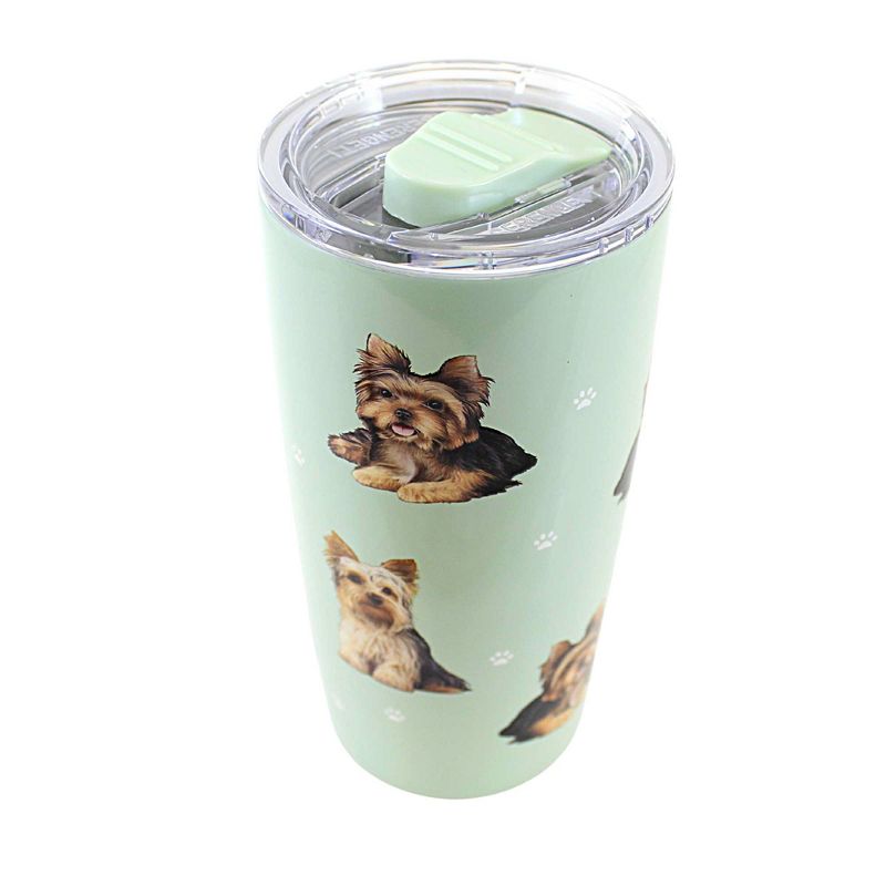 E & S Imports 7.0 Inch Yorkie Serengeti Hot Or Cold Beverages Tumblers, 2 of 4