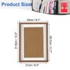 Unique Bargains Tennis Swimming Marathons Sports 2 Medals Shadow Display Frame Box - 2 of 4