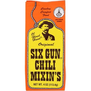 Six Gun Chili Mixin’s Original - Case of 12 - 4oz - 1 of 4