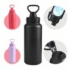 BABYYER A 1000ml Water Bottle Or Cup Comes In A Variety Of Colors. The Vacuum Insulated Hot Cooler With A Handle Is Perfect For Outdoor Activities - 2 of 4