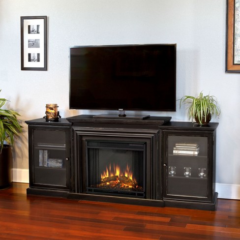 Real Flame Frederick Electric Tv Media Fireplace Target