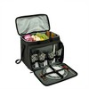 Picnic at Ascot Soft Sided Cooler with Four Person Picnic Set - 2 of 4