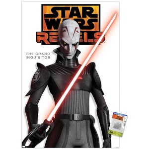 Trends International Star Wars: Rebels - The Grand Inquisitor Feature Series Unframed Wall Poster Prints - 1 of 4