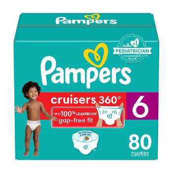 Pampers Cruisers 360 Diapers - Size 6 - 80ct