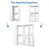 Besiost 71-In Corner Closet System Set with Wood Drawers, Freestanding Closet Organizer with - 4 of 4