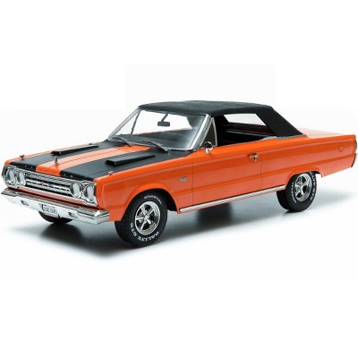 1967 Plymouth Belvedere GTX Convertible Orange "Joe Dirt" Movie (2001) 1/18 Diecast Car Model by Greenlight