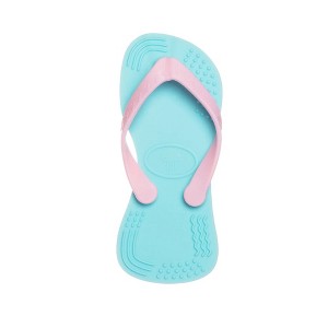 Smily Mia Wearable Bably Single Flip Flop Teether Toy for Infants 3 Months Plus, Adorable Baby Toy for Soothing Teething Pain - Teal - 1 of 1