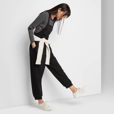target wild fable black jumpsuit
