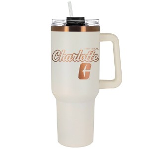 NCAA Charlotte 49ers Cream and Copper Colossus Travel Mug - 40oz : Target