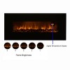Hastings Home 50" Electric Fireplace with Infrared Insert and Remote Control - Black - 3 of 4