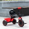 Qaba Tricycle for Toddlers Age 2-5 with Adjustable Seat, Toddler Bike with Storage Baskets for Girls and Boys - 2 of 4