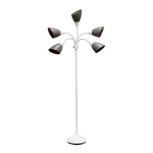 Torchiere Floor Lamp With Glass Shade - Threshold™ : Target