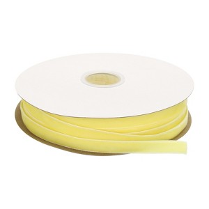 Unique Bargains Soft Single Face Spool Silky Velvet Ribbon for Bouquets DIY Gift Craft - 1 of 3