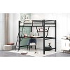 MAYEERTY Modern Solid Wood High-Capacity Slatted Frame King Platform Bed£¬Gray - 4 of 4