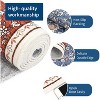 Coucheta Vintage Washable Area Rugs, Non-Slip Low Pile with Rubber Backing for Living Room, Bedroom, Kitchen, Home Office Decor,Multi-Color & Size - 4 of 4