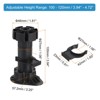 Unique Bargains Plastic Non-Skid Adjustable Furniture Leveling Feet for Sofa 4 Pcs - 2 of 4