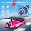 24V Ride on Drift Car for Kids, 7Ah Battery Electric Drifting Go-Kart, Drifting Carts,360 Degrees Rotating - 3 of 4