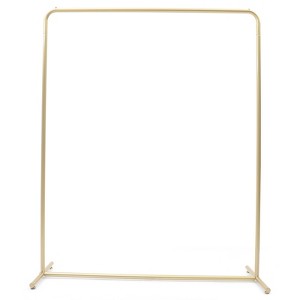 YIYIBYUS Gold Clothes Rack Metal Freestanding Garment Rack Clothes Display Stand For Living Room Clothing Store - 1 of 4