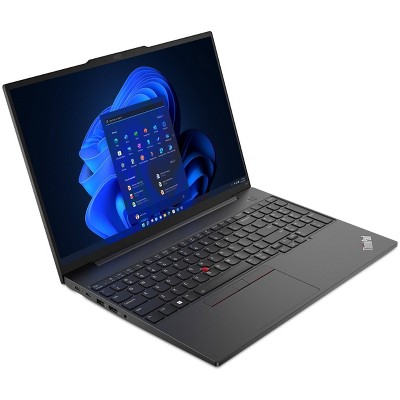 Lenovo ThinkPad E16 16" FHD+ Laptop, AMD Ryzen 7 7730U, 40GB RAM, 1TB SSD, Windows 11 Pro, Black (21JTS0BY00)