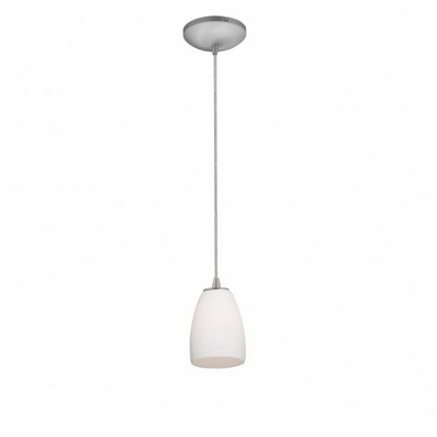 Access Lighting Sherry 1 - Light Pendant in  Brushed Steel
