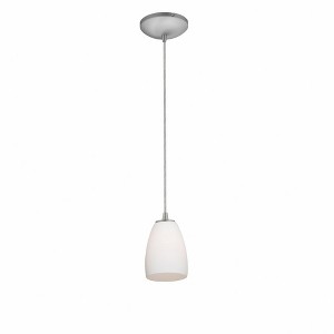 Access Lighting Sherry 1 - Light Pendant in  Brushed Steel - 1 of 2
