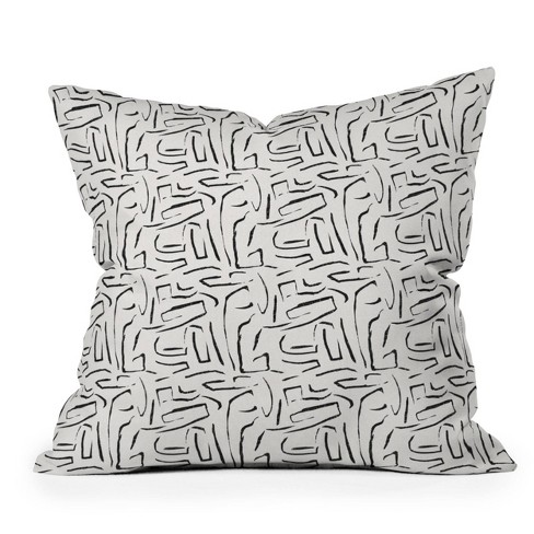 Black and white online pillows target