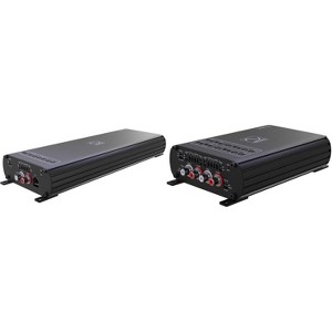 Wavtech link300.4mini - 300 Watt 4-Channel Amplifier, and Wavtech link1000.1mini - 1000 Watt Mono Amplifier - 1 of 4