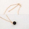 Natural Stone Beads Healing Crystal Lucky Blessing Protection Raw Gemstone Pendant Necklace for Women Men - 3 of 4
