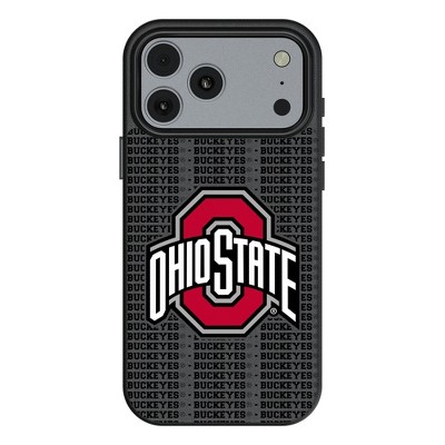NCAA Big Ten Universities Text Backdrop MagSafe Compatible Cell Phone Case for Apple iPhone 17 Series