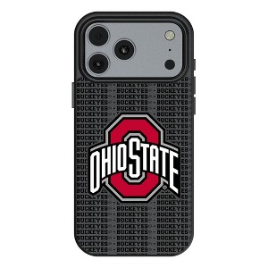 NCAA Big Ten Universities Text Backdrop MagSafe Compatible Cell Phone Case for Apple iPhone 17 Series - 1 of 4
