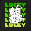 Men's Care Bears St. Patrick's Day Good Luck Bear and Funshine Bear Lucky T-Shirt - 2 of 4