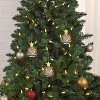 Mr. Christmas 4 in. Set of 3 Shatterproof Ornament Tree - 2 of 3