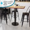 Flash Furniture 18'' Round Restaurant Table Base with 3'' Dia. Bar Height Column - 3 of 3