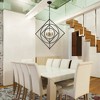 Bella Depot 4-Light Black Metal Pendant Light Modern Versatile and Stylish Chandelier - 4 of 4