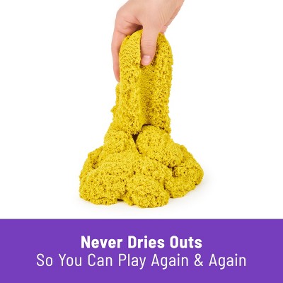 Kinetic Sand Castle Containers 10-Pack Multicolor Sensory Toy