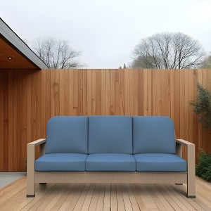 Covers&All Outdoor 5 in Seat / Back Cushion with Highly Durable Cover Rite Fabric, 22 in W x 24 in L x 5 in Thick - 1 of 4