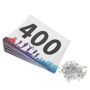 Unique Bargains Tearproof Basketball Running Bib Competitor Numbers - 1 of 4