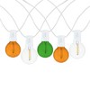 Novelty Lights 25 Feet G40 LED Patio String Light Set with 25 Bulbs, Weather Resistant Shatterproof Replaceable Globe Bulbs, White Wire - 4 of 4