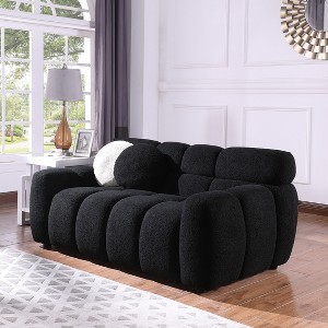 NicBex Couches for Living Room 65"Inch Marshmallow Sofa Boucle Sofa Couch 2 Seater Comfy Couch Modern Upholstered Tufted Cloud Couch - 1 of 4