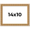 PosterPalooza | Photo Size Refined Gold Picture Frame - UV Acrylic, Foam Board Backing, Hanging Hardware - 2 of 4