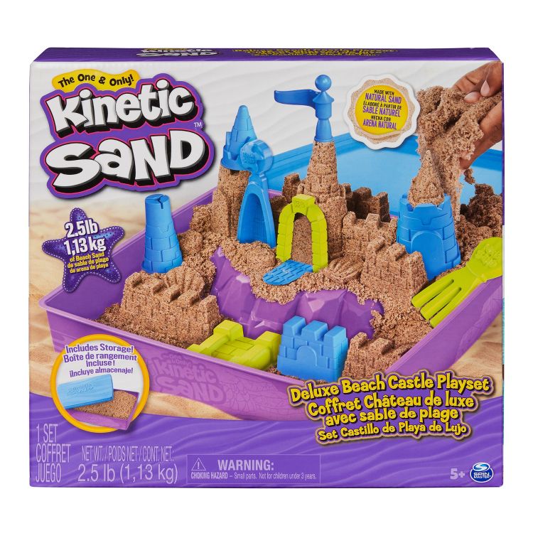 Kinetic Sand Beach Castle Playset, 1 of 10